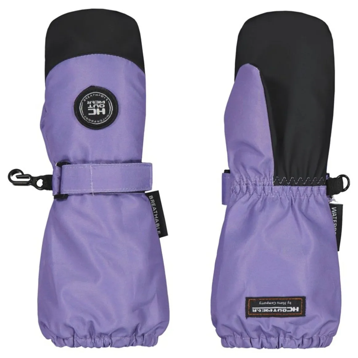 HC OUTWEAR DAMI LASTEN VÄLIKAUSIHANSKAT LILAC 3-4V