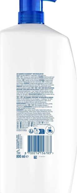 HEAD&SHOULDERS CLASSIC CLEAN 2IN1 PUMPPUPULLO 800 ML