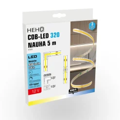 HEHQ COB-LED 320 NAUHA 5 M 12V 4000K 936LM/M