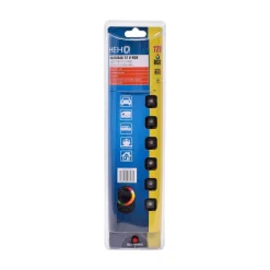 HEHQ LED VALONAUHASARJA 6-OS RGB 12V