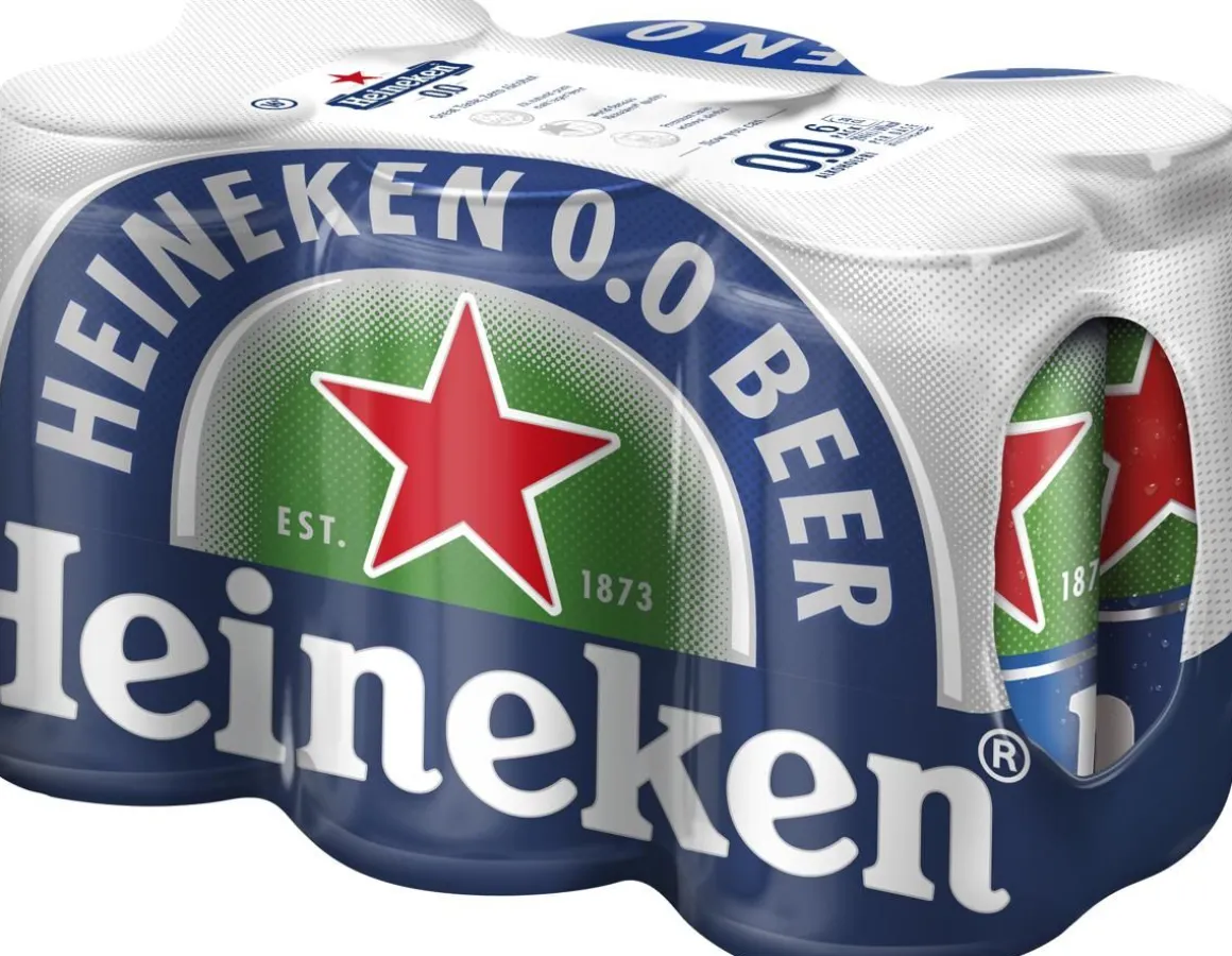HEINEKEN 0,0% 0,33 TLK 6-PACK 1,98 L