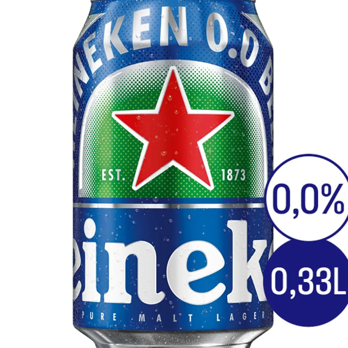 HEINEKEN 0,0% TLK 330 ML