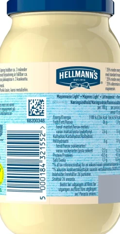 HELLMANN'S LIGHT MAJONEESI 400 G