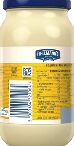 HELLMANN'S REAL MAJONEESI 400 G