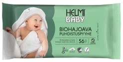 HELMI BABY BIOHAJOAVA PUHDISTUSPYYHE 56 KPL