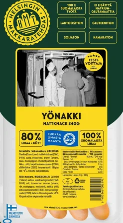 HELSINGIN MAKKARATEHDAS YÖNAKKI 240 G