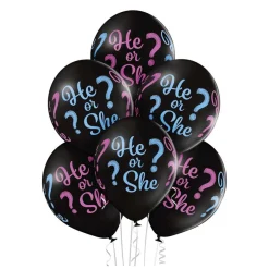 HE OR SHE ILMAPALLO 30 CM 6 KPL/PKT