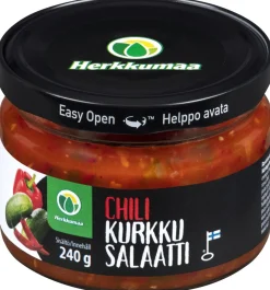 HERKKUMAA CHILIKURKKUSALAATTI 240 G