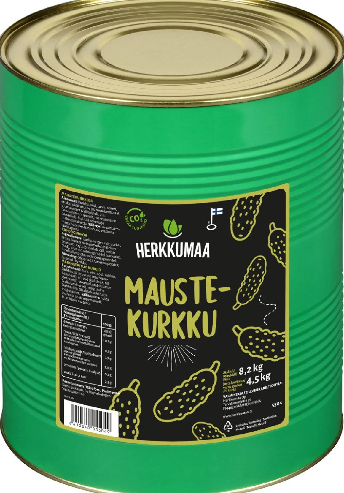 HERKKUMAA MAUSTEKURKKU 4,5 KG