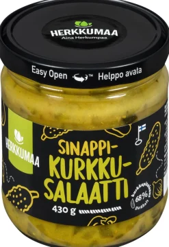 HERKKUMAA SINAPPIKURKKUSALAATTI 430 G