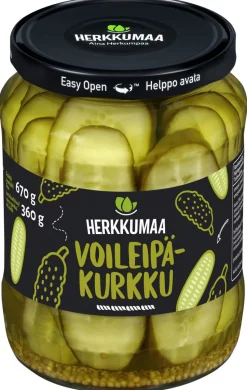 HERKKUMAA VOILEIPÄKURKKU 360 G