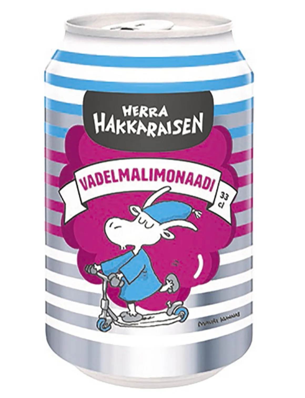 HERRA HAKKARAINEN LIMONAADI VADELMA TLK 330 ML