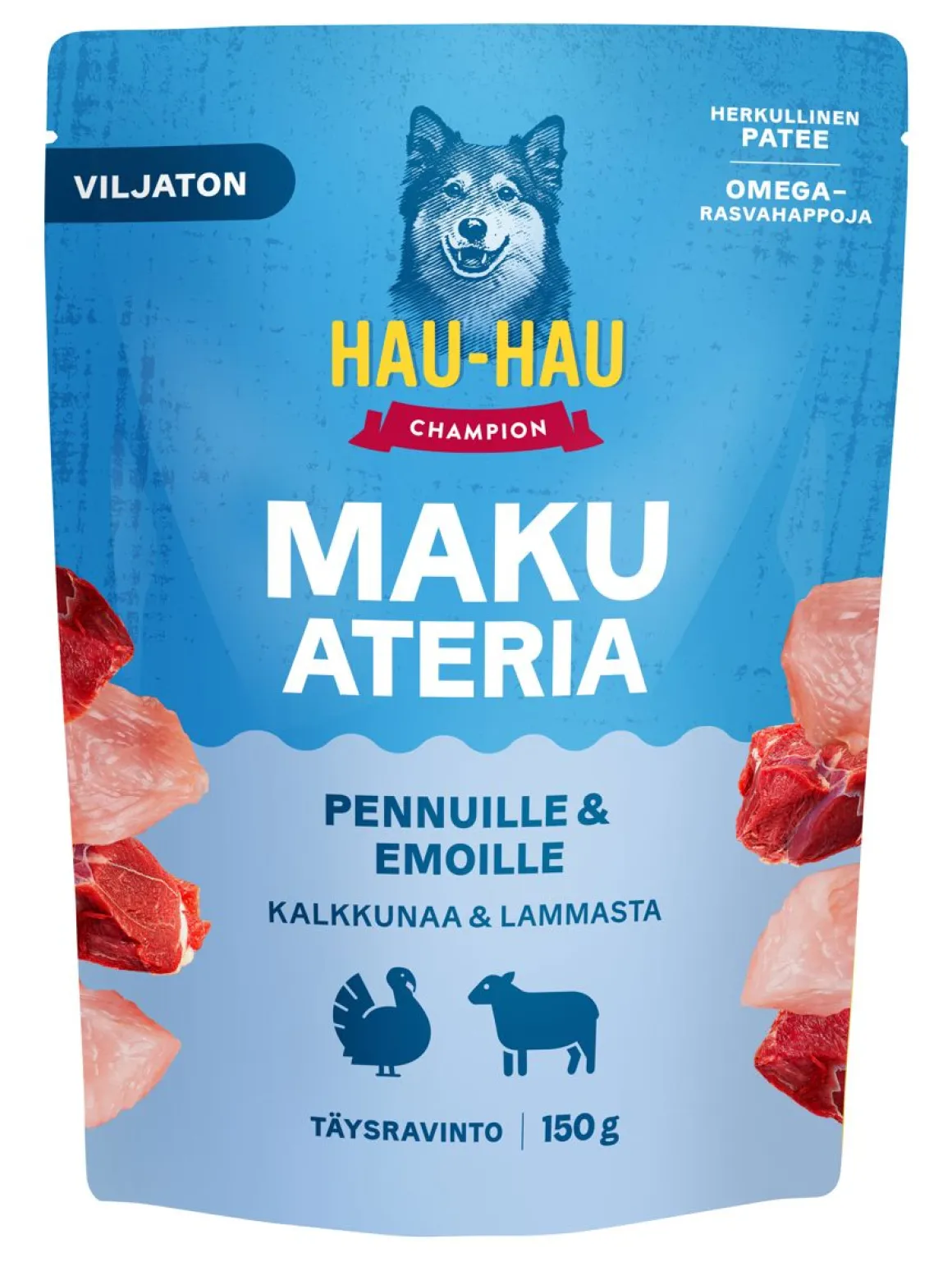 HHC MAKUATERIA EMO & PENNUT KALKKUNA-LAMMAS 150 G
