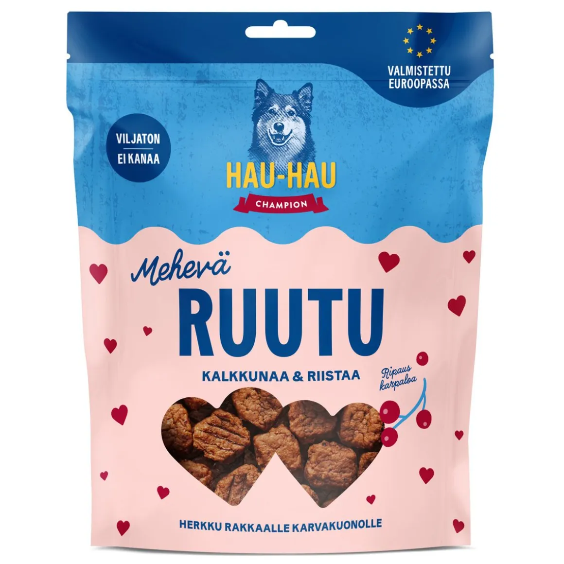 HHC MEHEVÄ RUUTU KALKKUNA & RIISTA 400 G