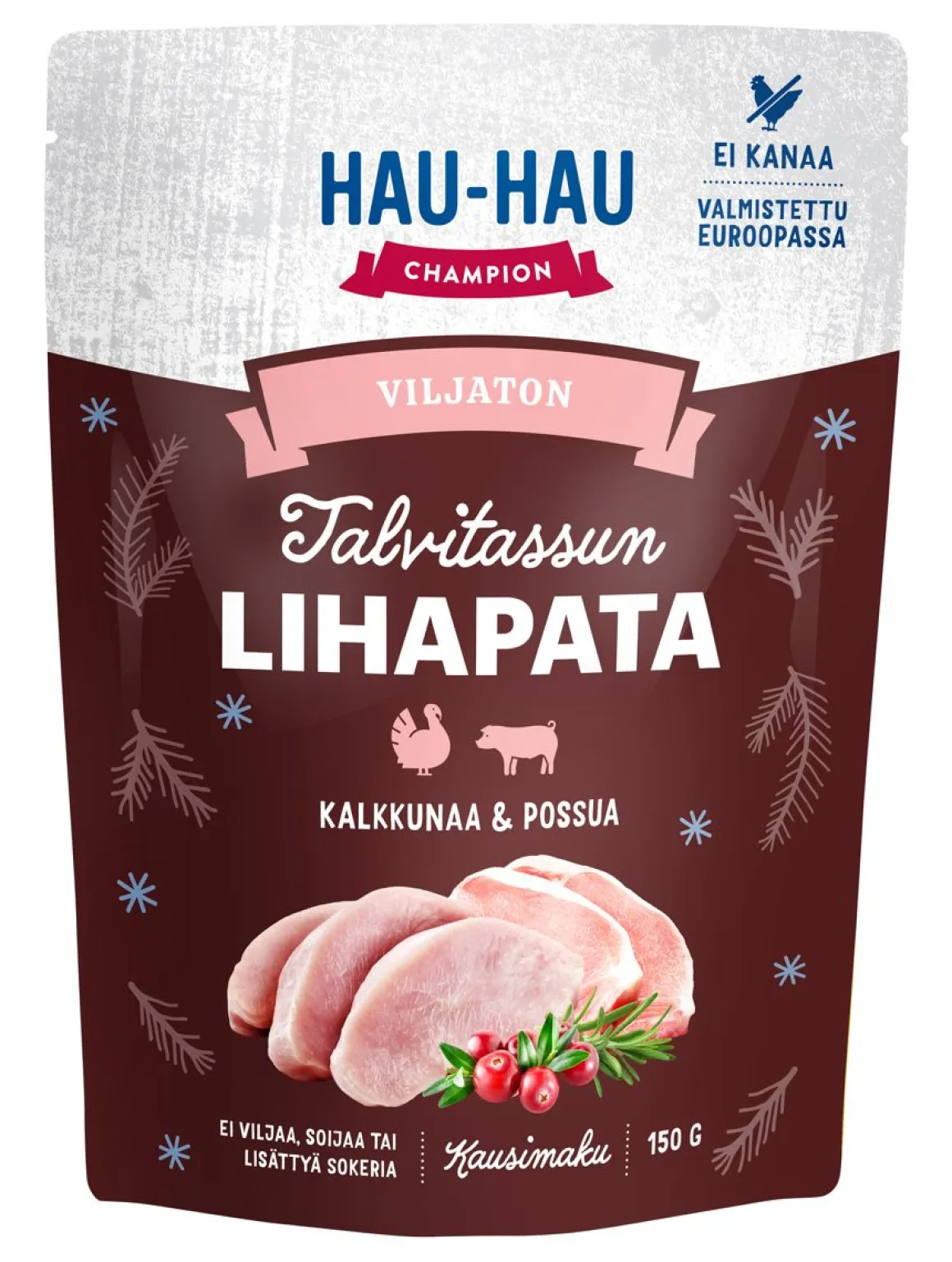 HHC VILJATON ATERIA ANNOSPUSSI KALKKUNA-POSSU 150 G