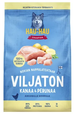 HHC VILJATON KOIRAN TÄYSRAVINTO KANA-PERUNA 9 KG