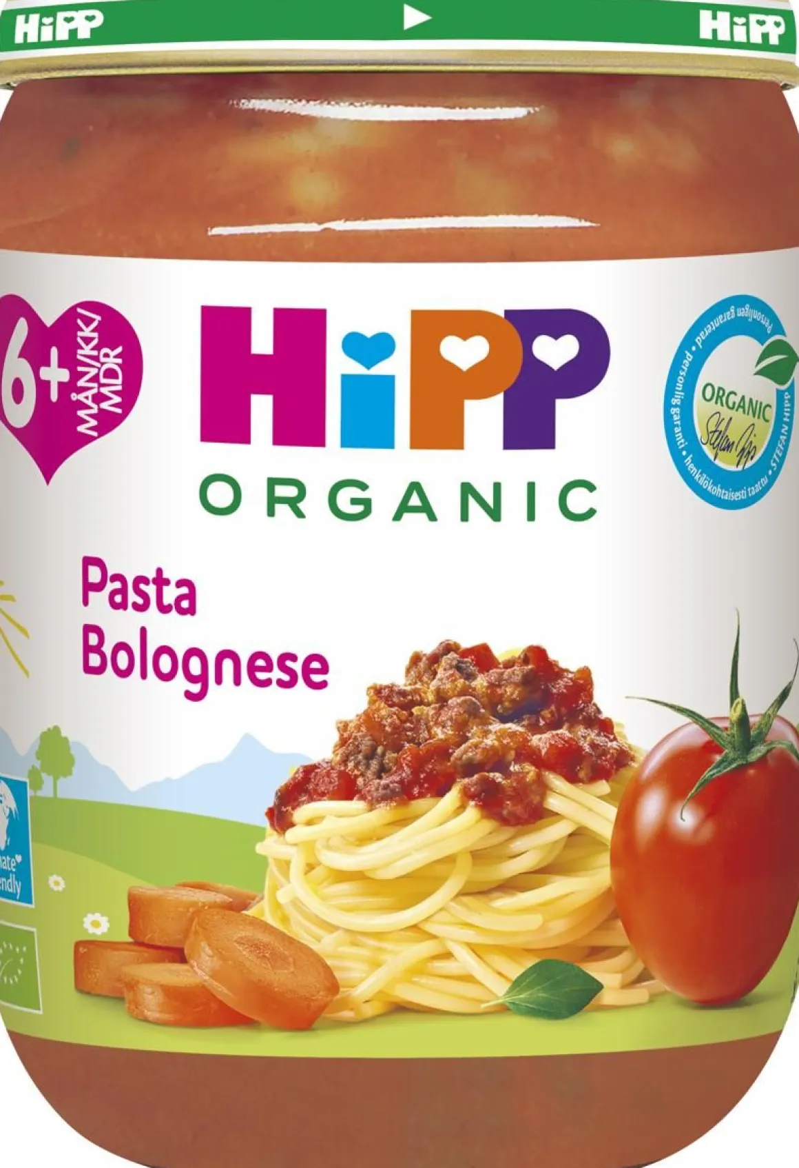 HIPP PASTA BOLOGNESE LUOMU 6KK 190 G