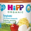 HIPP SPAGETTIA, TOMAATTIA & MOZZARELLAA 8KK LUOM 190 G