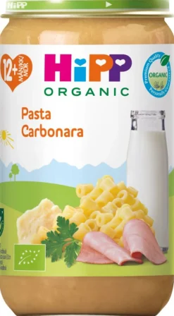 HIPP SPAGETTI CARBONARA 12KK LUOMU 250 G