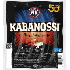 HK KABANOSSI CHILI-SULATEJUUSTO 360 G