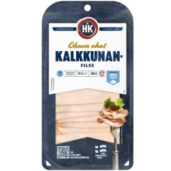 HK OHUEN OHUT KALKKUNANFILEELEIKE 300 G