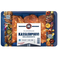 HK VILJAPORSAAN KASSLERPIHVI GRILLIMARINOITU 450 G