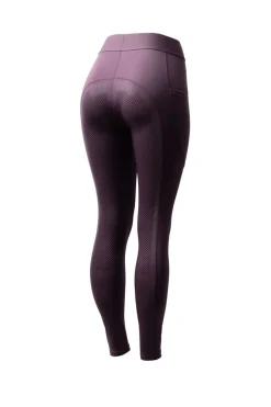 HORZE MAIA NAISTEN RATSASTUSHOUSUT KOKOPAIKOILLA 34 BLACK PLUM