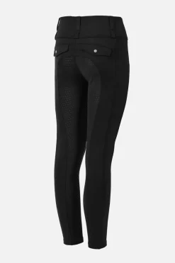 HORZE YOUNG RIDER ANYA RATSASTUSHOUSUT 146-152 CM MUSTA