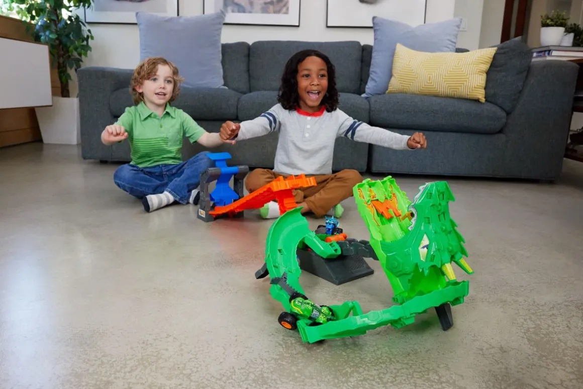 HOT WHEELS MONSTER TRUCKS DRAGON DESTRUCTION -AUTORATA