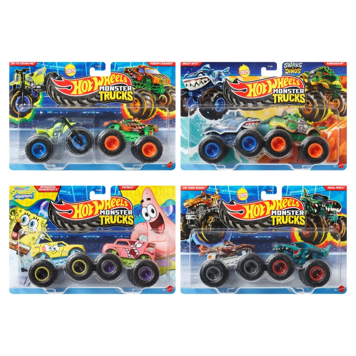 HOT WHEELS MONSTERIAUTO 2 KPL