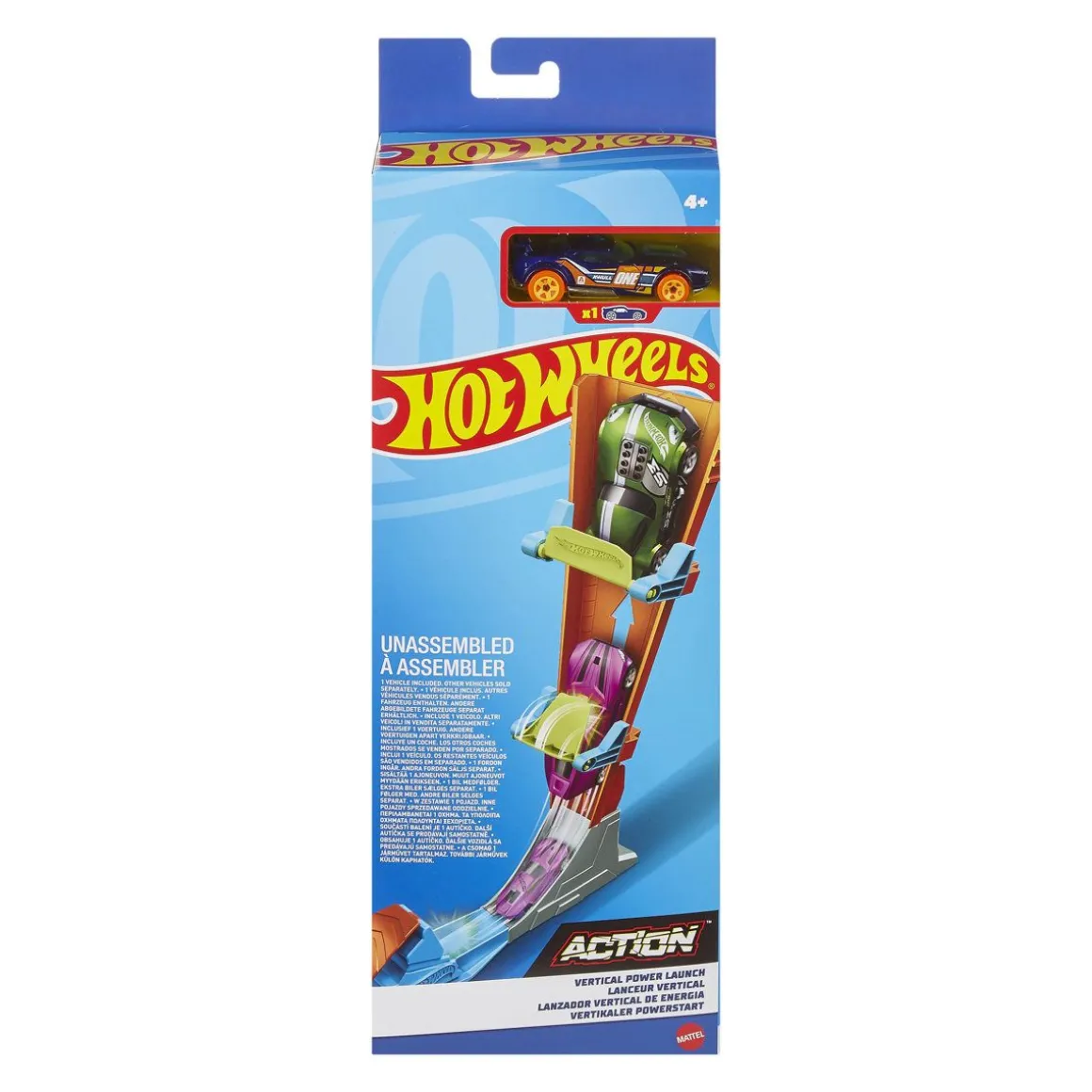 HOT WHEELS ACTION CLASSIC STUNT SET AUTO JA RATASETTI FWM85