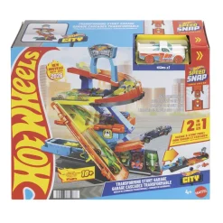 HOT WHEELS CITY TRANSFORMING STUNT GARAGE -PARKKITALO