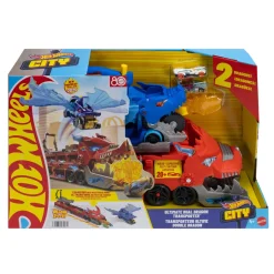 HOT WHEELS CITY ULTIMATE DUAL DRAGON HAULER