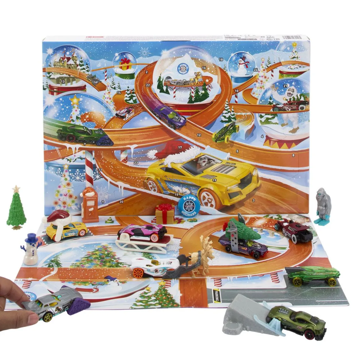 HOT WHEELS JOULUKALENTERI