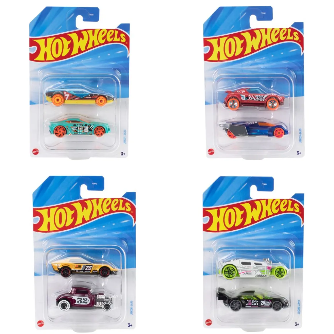 HOT WHEELS PIKKUAUTO 2KPL