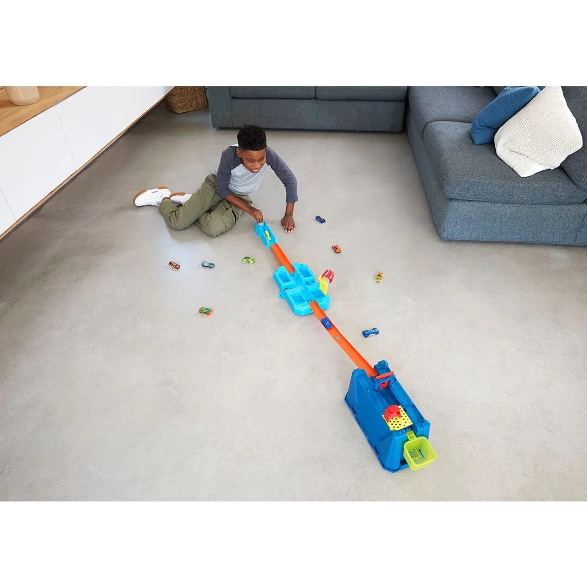 HOT WHEELS TRACK BUILDER CRASH BOX GVG09
