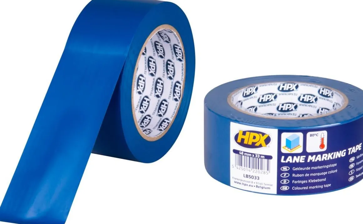HPX MERKINTÄTEIPPI 48MM X 33M SININEN