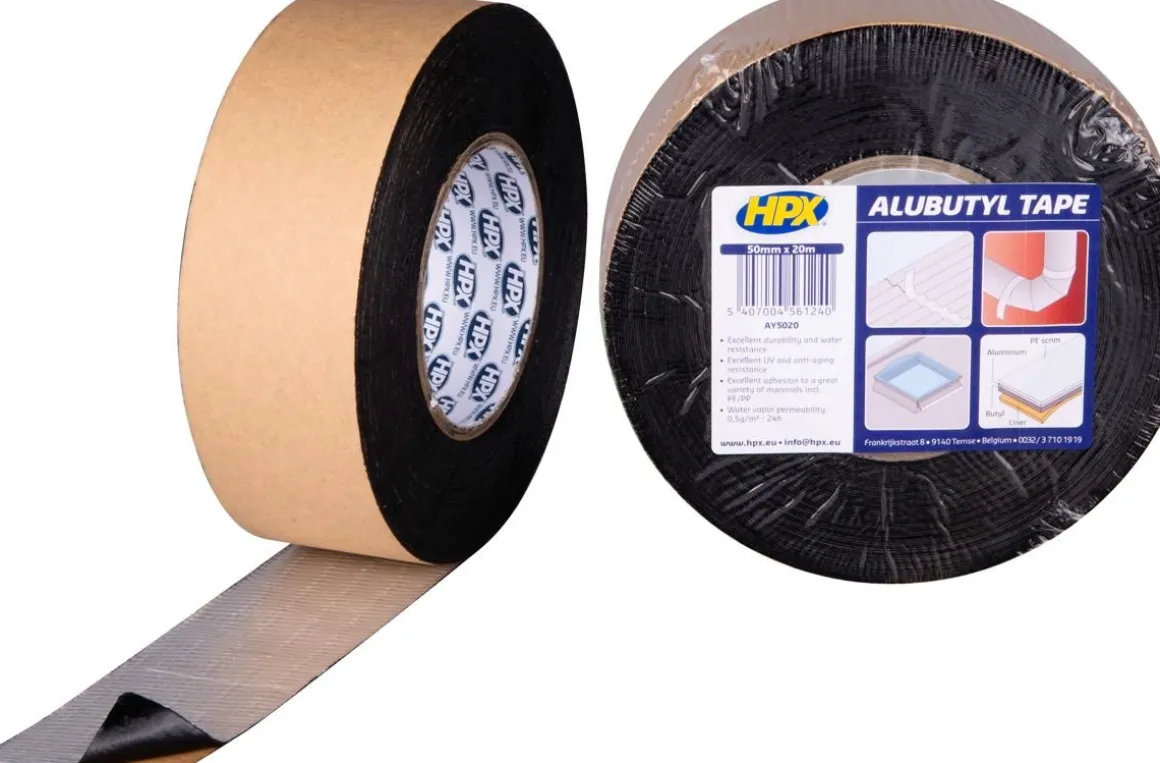 HPX ALUBUTYL TEIPPI 50MM X 20M