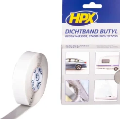 HPX BUTYYLI TIIVISTYSTEIPPI 20MM X 3M HARMAA