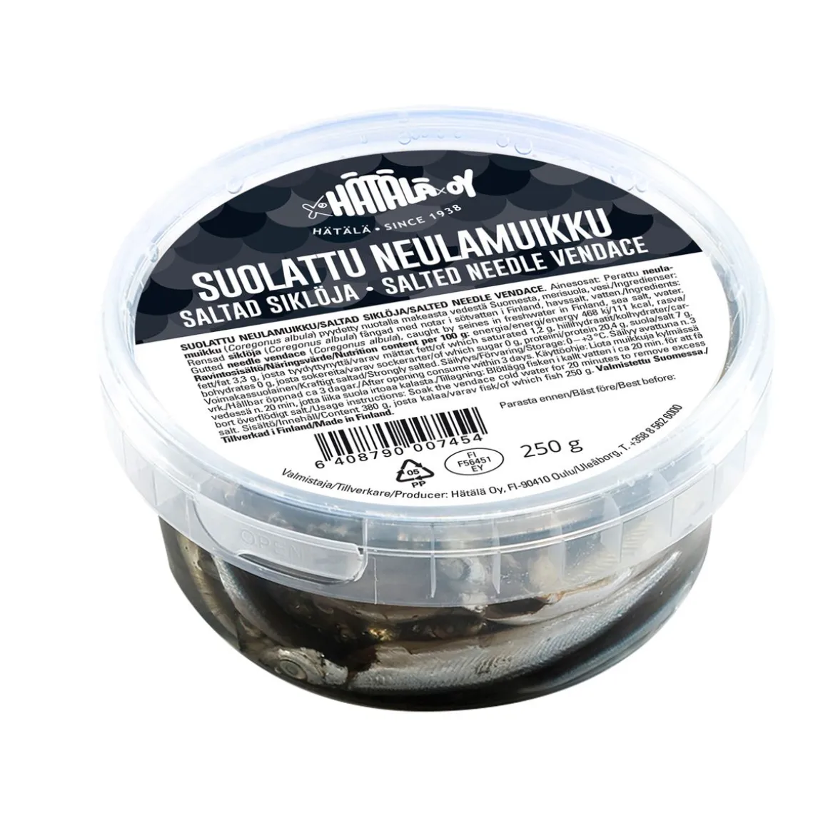 HÄTÄLÄ SUOLATTU NEULAMUIKKU 250 G