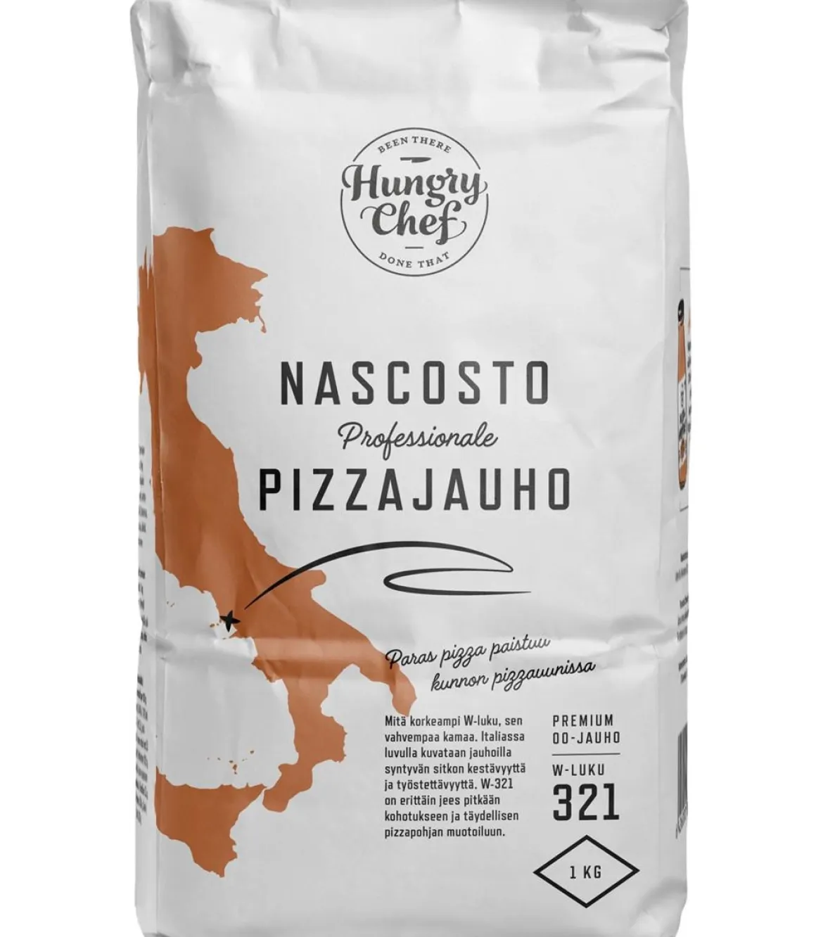 HUNGRY CHEF PIZZAJAUHO NASCOSTO "00" 1KG