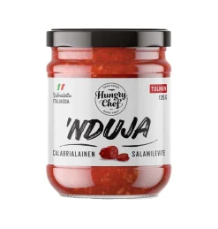 HUNGRY CHEF 'NDUJA CALABRIALAINEN TULINEN SALAMILEVITE 135 G