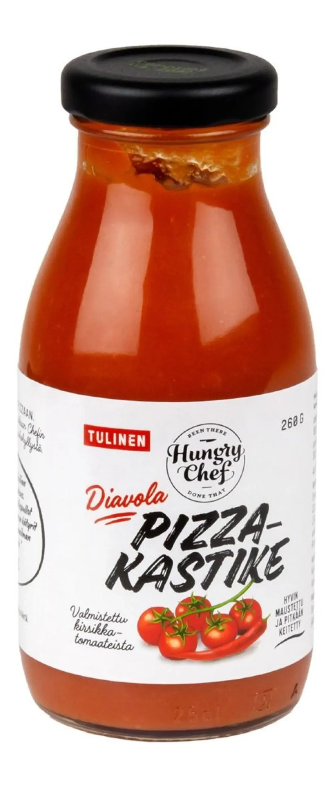 HUNGRY CHEF PIZZAKASTIKE TULINEN DIAVOLA 260 G