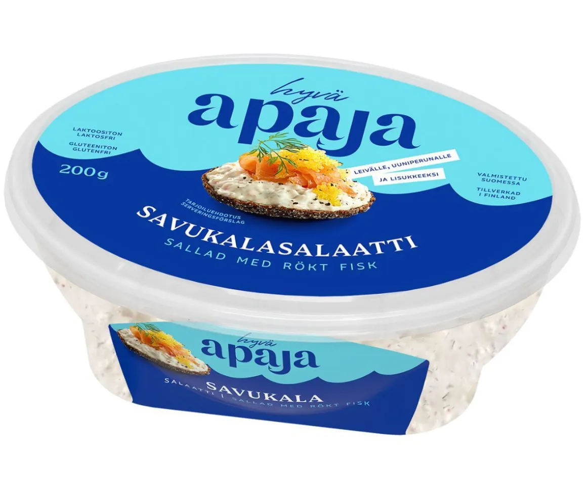 HYVÄ APAJA SAVUKALASALAATTI 200 G