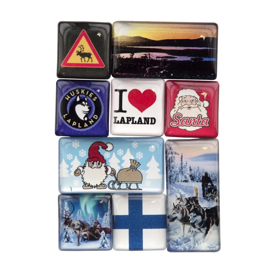 I LOVE LAPLAND EPOXY MAGNEETTISETTI