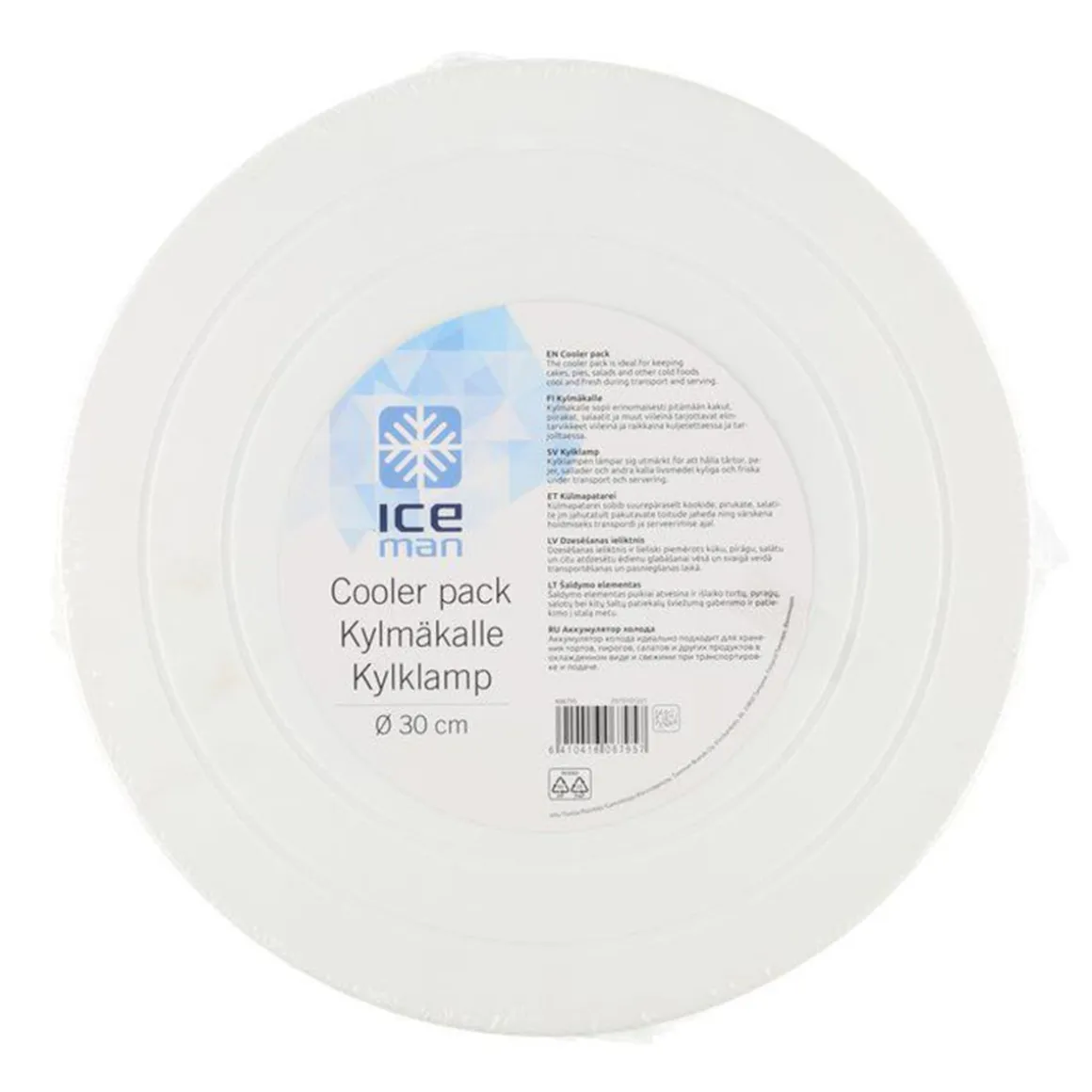 ICEMAN KYLMÄKALLE PYÖREÄ 30 CM