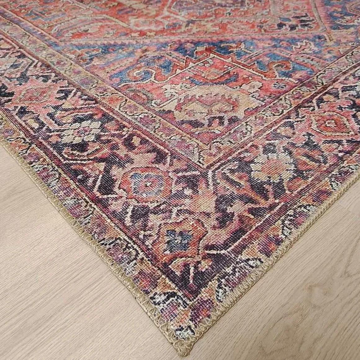 IHANKOTONA MATTO AIDA 80X150CM PUNAINEN