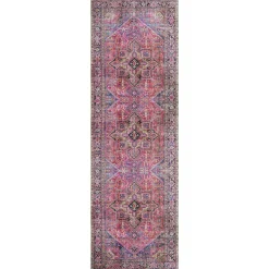 IHANKOTONA MATTO AIDA 80X250CM PUNAINEN