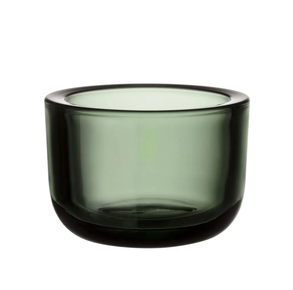 IITTALA VALKEA KYNTTILÄLYHTY 60MM HAVUNVIHREÄ