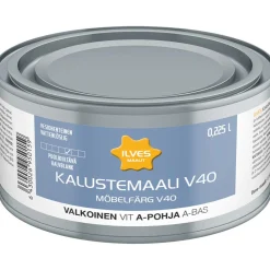 ILVES KALUSTEMAALI V40 A-POHJA 225 ML